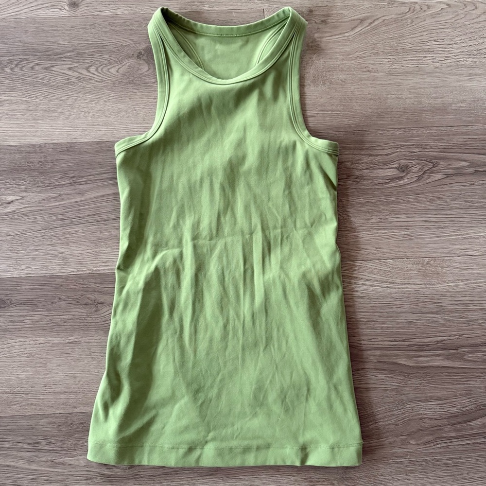 lululemon Align Waist-Length Racerback Tank Top in Green